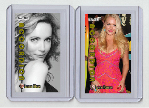 Leslie mann rare accordion - leslie,